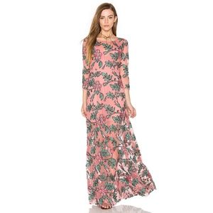 SOLD!! For Love & Lemons Rosali Maxi Dress Size S
